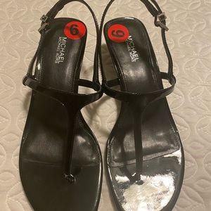 New Michael Kors Tasha kitten heel sandals